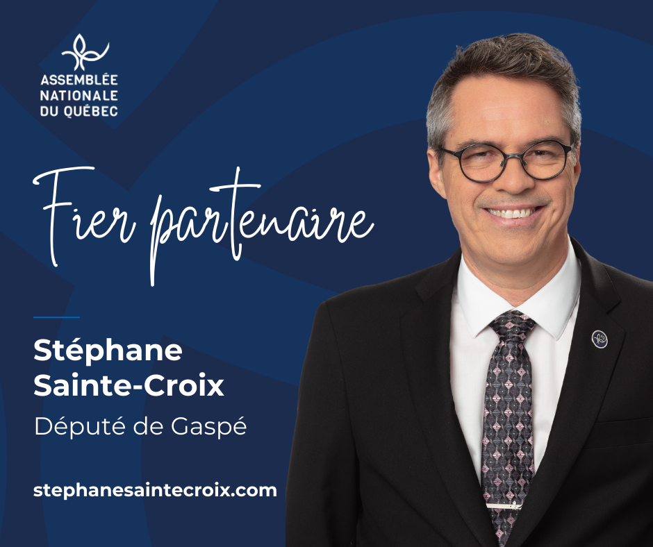 Stéphane Sainte-Croix - Député de Gaspé